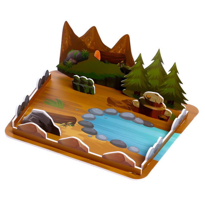 Конструктор магнитный «Дино», 7 деталей 52646