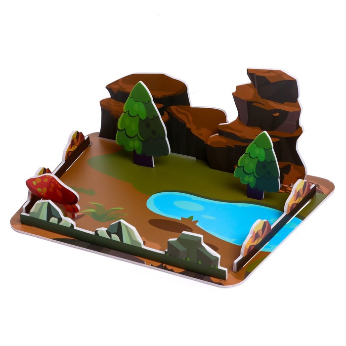 Конструктор магнитный «Дино», 7 деталей 52647