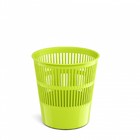 Корзина для бумаг и мусора ErichKrause Neon Solid, 9 литров, пластик, сетчатая, жёлтая - фото 9545224