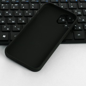 Чехол Krutoff, для Apple iPhone 13, Soft Case, начальник, черный