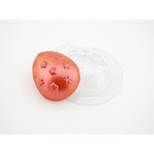 Пластиковая форма "Большое яйцо с цветами" 9х7 см - Фото 3