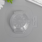 Пластиковая форма "Часы" 7,3х6,7 см - Фото 1