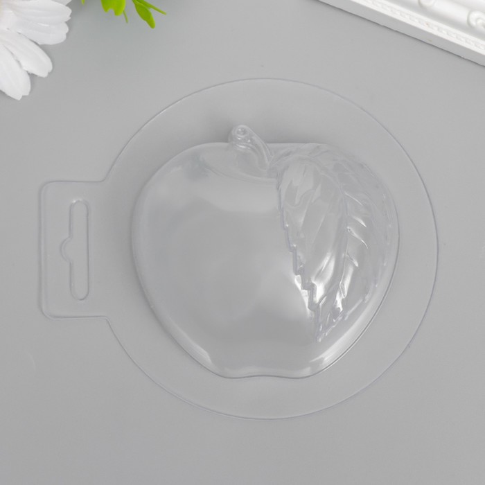 Пластиковая форма "Яблочко" 7,7х7,3 см - Фото 1