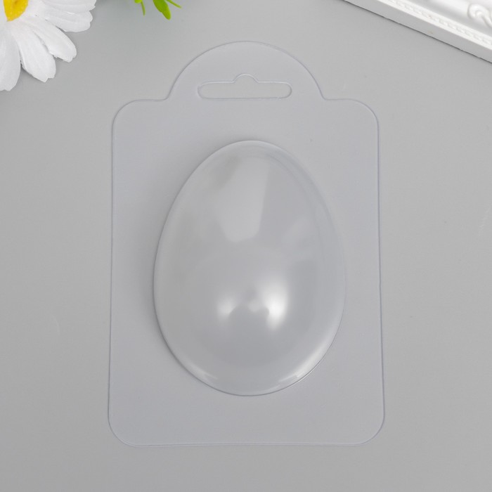Пластиковая форма "Яйцо" 8х6 см - Фото 1