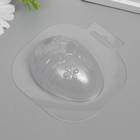 Пластиковая форма "Яйцо с рисунком" 8х6 см - Фото 2