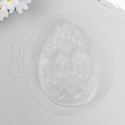 Пластиковая форма "Яйцо с узором №2" 9,5х7 см - Фото 3