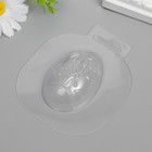Пластиковая форма "Яйцо ХВ" 6,5х4,5 см - Фото 2