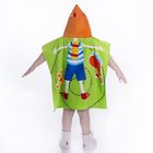 Детское пончо Этель "Моряк", 60 х 120 см, 100% хлопок - Фото 2