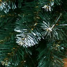 Венок новогодний d=60 см «Премиум», с белыми кончиками - Фото 3