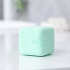 Бомбочка для ванны в форме кубика "Сияй!", 120 г, аромат нежная мята - Фото 2