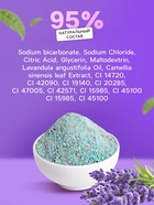 Соль для ванн шипучая Laboratory Katrin с ароматом нежной лаванды и зеленого чая, 100 г - Фото 2