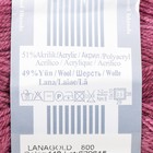 Пряжа "Lanagold 800" 49% шерсть, 51% акрил 730м/100гр (440) - Фото 4