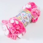 Пряжа "Puffy color" 100 % микрополиэстер 9м/100г  (6383) - фото 9895187