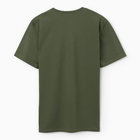 Футболка мужская MINAKU REGULAR FIT: цвет хаки, р-р 48 - Фото 8