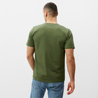 Футболка мужская MINAKU REGULAR FIT: цвет хаки, р-р 48 - Фото 4