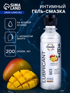 Интимный гель-смазка Vita Udin с ароматом манго (крышка флип-топ) 200 мл - Фото 1