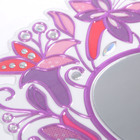 Наклейка зеркальная "Феечка и сердце" 39,5х30,5 см - Фото 2