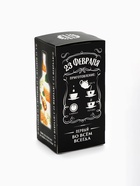 Подарочный чёрный чай «Крутой мужик»: липа и мёд, 25 пакетиков - Фото 5