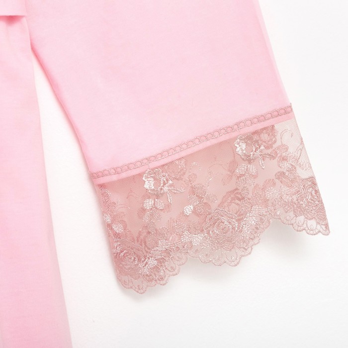 Набор женский (халат, сорочка) KAFTAN, р. 40-42, розовый - фото 1908827857