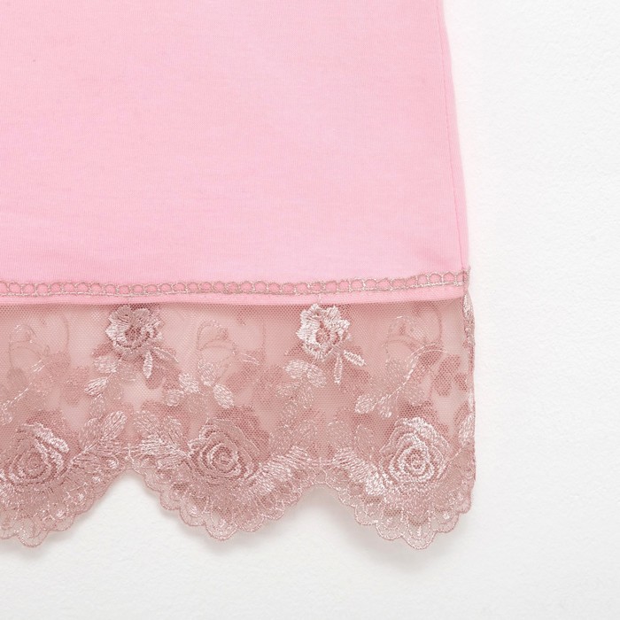 Набор женский (халат, сорочка) KAFTAN, р. 40-42, розовый - фото 1908827852