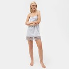 Набор женский (халат, сорочка) KAFTAN, р. 40-42, серый - фото 24548908