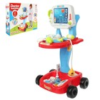 УЦЕНКА Игровой набор доктора в тележке «Лечим быстро», 17 предметов - Фото 1