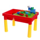 УЦЕНКА Стол с конструктором и отсеком для хранения, 56 деталей - Фото 2