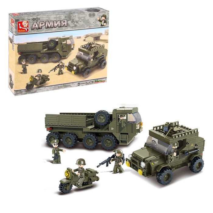 УЦЕНКА Конструктор «Штурмовой отряд», 455 деталей - Фото 1