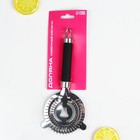 Стрейнер Доляна Venus, нержавеющая сталь, цвет чёрный - Фото 3