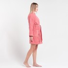 Халат женский махровый «Экономь и Я», размер 42-44, пыльно-розовый, хлопок, 320 г/м² - Фото 11