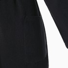 Халат махровый Экономь и Я женский, р 42-44 цвет черный, 100% хл с AIRO, 320 г/м² - Фото 12