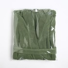 Халат махровый мужской «Экономь и Я», размер 52-54, 100% хлопок с AIRO, 320 г/м², хаки - Фото 9