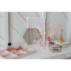 Зеркало настенное «Изящная геометрия», зеркальная поверхность 16,5 × 18,5 см, цвет золотистый - Фото 6