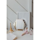 Зеркало настенное «Изящная геометрия», зеркальная поверхность 25×28 см, цвет золотистый - Фото 7