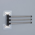 Держатель для полотенец, 3 спицы, 34,5×16,3×3,5 см - Фото 1