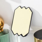 Крючок декоративный металл на клеевой ленте "Геометрия" 6х4 см - фото 804713122