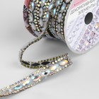 Стразы термоклеевые «Овалы», 9 мм, 4.5±0.5 м, цвет серебряный - Фото 2