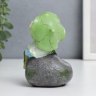 Сувенир полистоун "Лягушата на камнях в соломенных шляпках" набор 2 шт 10х5,5х7,5 см - фото 805266892