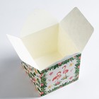 Коробка складная "Фламинго", 10 х 10 х 10 см - Фото 3