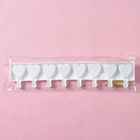 Форма для мороженого Доляна «Сердца. Макси», силикон, 49×6.5×2 см, 8 ячеек, палочки 50 шт., белая - Фото 6