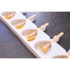 Форма для мороженого Доляна «Сердца. Макси», силикон, 49×6.5×2 см, 8 ячеек, палочки 50 шт., белая - Фото 7