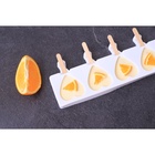 Форма для мороженого Доляна «Сердца. Макси», силикон, 49×6.5×2 см, 8 ячеек, палочки 50 шт., белая - Фото 8