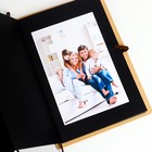 Фотоальбом для фото «Котики», гармошка, 18 складок, 34 стороны, чёрные листы, 21×15 см - Фото 4