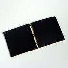 Фотоальбом на кольцах 30 листов "Одуванчик" чёрные листы 18,5х18,5 см - Фото 3