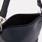 Сумка-мешок Miss Bag на молнии, цвет синий - Фото 3