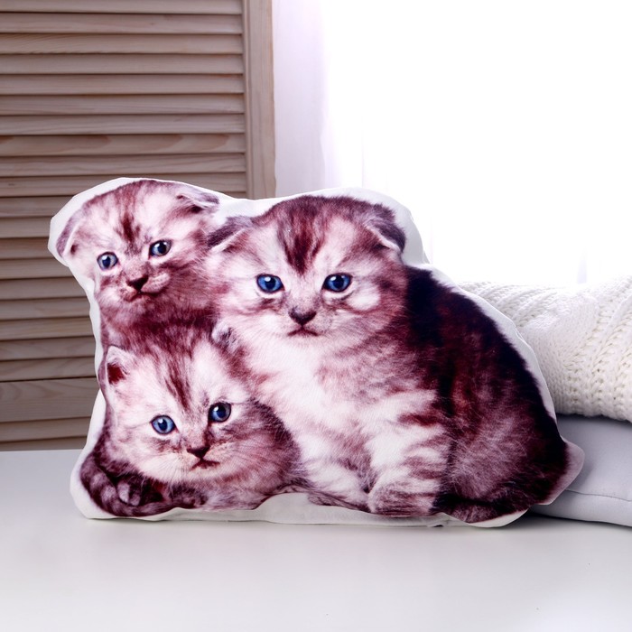 Мягкая игрушка-подушка «Котята» - Фото 1