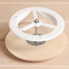 Вентиляционный клапан, липа, d=100 мм, металлическое основание, «Добропаровъ» - Фото 2