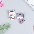 Значки деревянные, неразлучники «Моей половинке», 2 шт., 8 х 12 см. - Фото 3