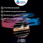 Ароматизатор в дефлектор Grand Caratt, металл, 8 см, цветочный, золотой - Фото 3