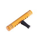 Ароматизатор в дефлектор Grand Caratt, металл, 8 см, цветочный, золотой - Фото 7